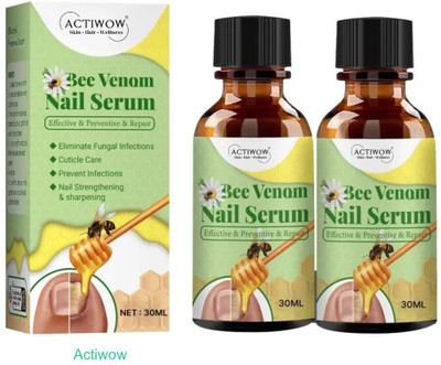 ACTIWOW Bee Venom Nail Serum End Breakage with Bee Power A001(20 ml)