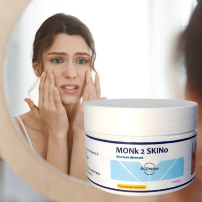 ACTIWOW Monk 2 Skino Cream Ayurvedic Anti-fungal Infection,Itching & Skin Recoverys(100 g)