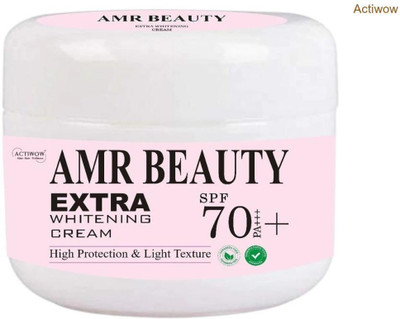 ACTIWOW AMR BEAUTY Extra Whitening Cream for Radiant Skin Reset(50 g)