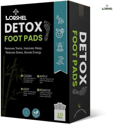 LORSHEL Heal sutra detox foot pads remove buildup for whole-body refresh(10 g)