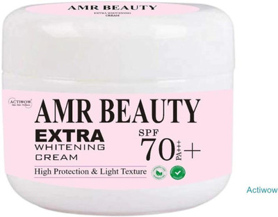 ACTIWOW AMR BEAUTY Extra Whitening Cream with Glow Max Formula(50 g)
