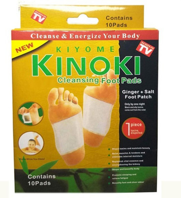 KIYOME KINOKI Foot Cleansing Patches�Blend for Relaxation(10 g)