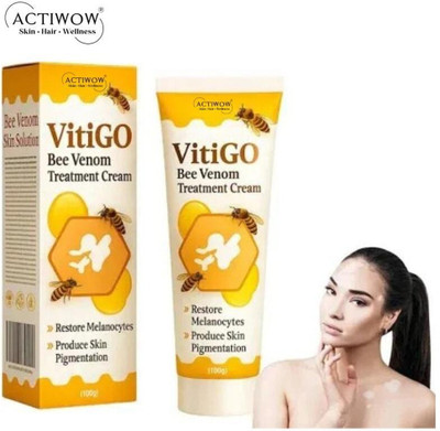 ACTIWOW Vitigo Bee Venom Cream for Touch-Up Days(100 g)