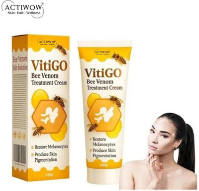 ACTIWOW Vitigo Bee Venom Cream for Flare-Up Control cream(100 g)