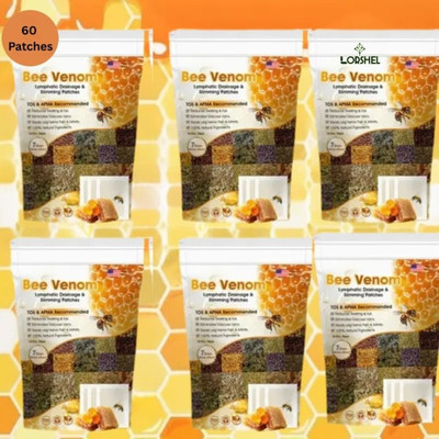 LORSHEL Bee venom foot patches improve metabolic balance and toxin removal