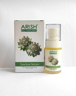 ARISH BIO-NATURAL Tanclear Serum – Professional Tan Removal & Skin Brightening Formula | Evens Skin Tone |(30 ml)