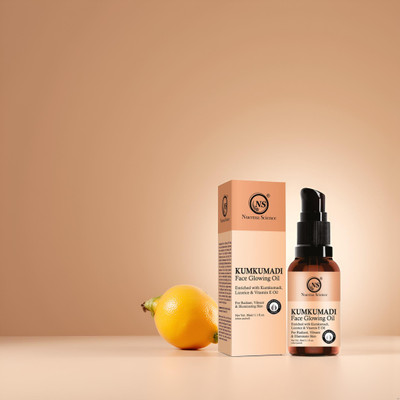 Nuerma Science Kumkumadi Herbal Glow Radiance Oil for Smooth Bright Youthful Skin(30 ml)