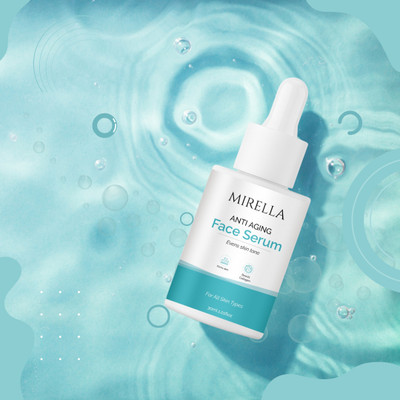 MIRELLA Intense Renewal Anti-Ageing Face Serum Wrinkle Repair, Firming & Brightening for Youthful(30 ml)