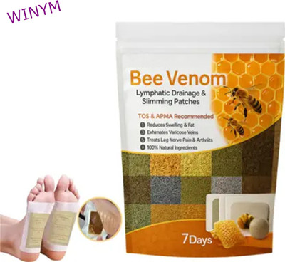 Winym Bee Venom Foot Patches Gentle Calm Body Detox (10 patches)(100 g)