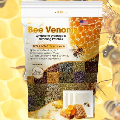 SIYDHA Bee Venom Foot Patches Honey Infused Relaxing Foot Patch(100 g)