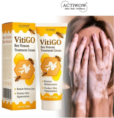 ACTIWOW Vitigo Bee Venom Cream for Glow and Elasticity Cream(100 g)