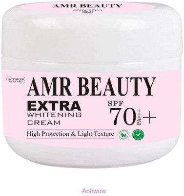 ACTIWOW AMR BEAUTY Extra Whitening Cream with Fast Action Formula(50 g)