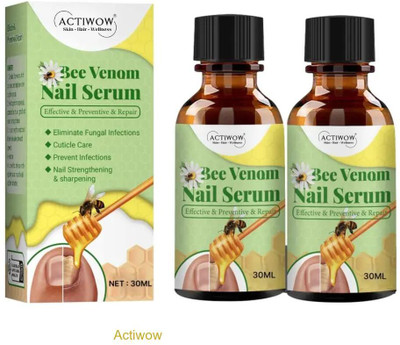 ACTIWOW Bee Venom Nail Serum Tip Glow for Strong Ends A001(20 ml)