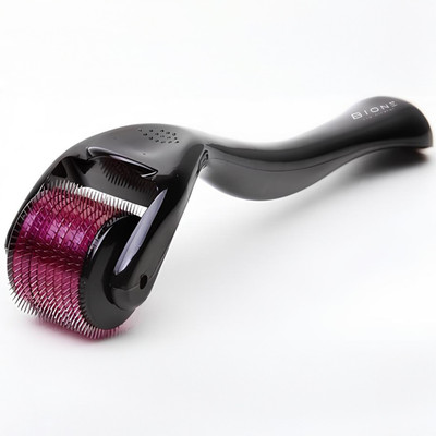 Bione Derma Roller 0.5mm Microneedles for Hair and Beard Growth(50 g)