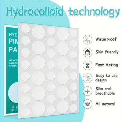 manasona pimple patches for face, pimple patch, acne patches for pimples(36 g)