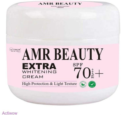 ACTIWOW AMR BEAUTY Extra Whitening Cream with Daily Whitening Care(50 g)