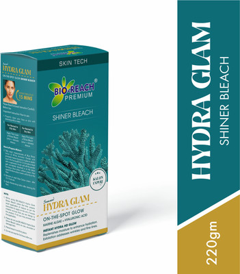 Bio Reach Seaweed Hydra Glam On-The-Spot Glow Shiner | Instant Hydra HD Glow(220 g)