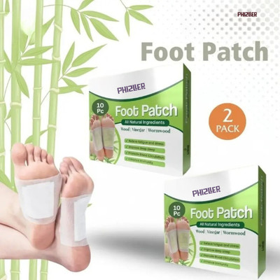 PHIZLLER Detox Foot Patch with Herbal Oils for Better Sleep for Wellness Support(200 g)