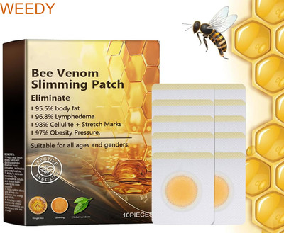 WEEDY Fat Burner Bee Venom Patch for Waist and Abdomen Pack of 1(10 g)