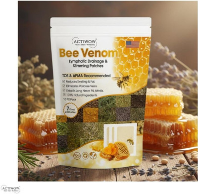 ACTIWOW Bee Venom Foot Patches Stimulate Wellness From the Bottom Up SKT(100 g)