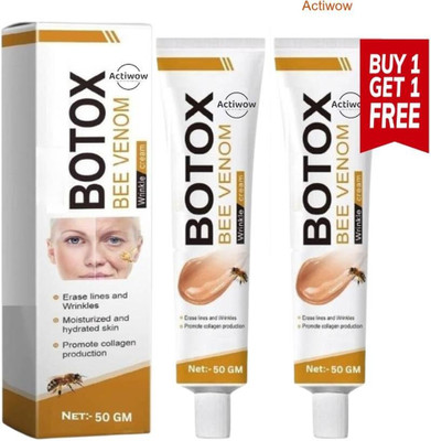 ACTIWOW Bee Venom Botox: The Best Way to Smooth and Tighten Your Skin 1 Tube Free(50 g)