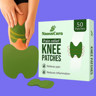Naosucura All-Natural Joint and Knee Pain Relief Patches – Pack of 50 for Men and Women Plaster & Patch(50 x 1 Patches)