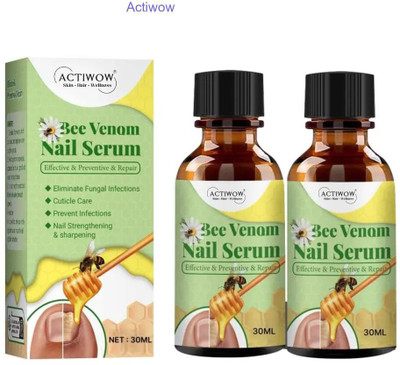 ACTIWOW Bee Venom Nail Serum Renew Coat for Nail Aging A001(20 ml)