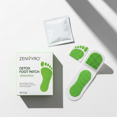 ZENVYRO Zenvyro Herbal DetoxFootPatch for Improved Sleep, Energy & Pain Support | 10 Pcs for Daily Use(150 g)