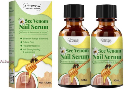 ACTIWOW Bee Venom Nail Serum Strong & Smooth Finish for Nails A001(20 ml)