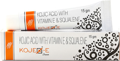 KOJEX E Kojic Acid Cream with Vitamin E for Double Action Skin Brightening(15 g)