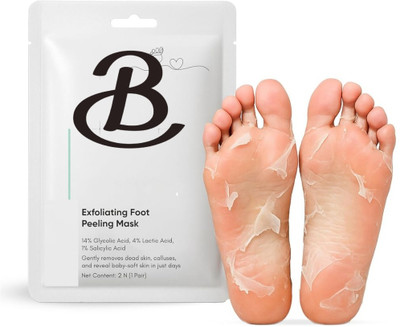 BIFRRUTANT Exfoliating Foot Peel Mask Fruit Infused Formula for Soft Soles(50 g)