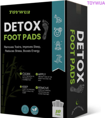 Toywua HealSutra Detox Foot Pads Draw Out Toxins Overnight(100 g)