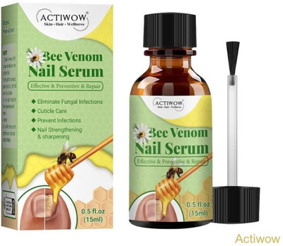 ACTIWOW Bee Venom Nail Serum Restorative Elixir(20 ml)