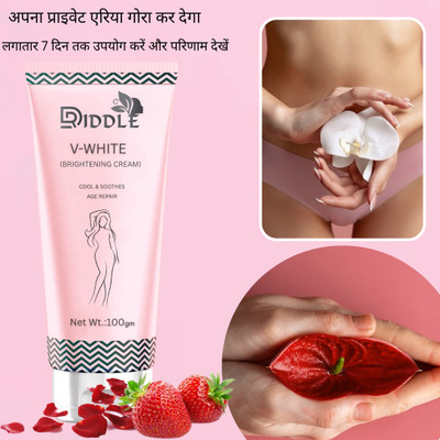 DRIDDLE V White Intimate Area Whitening Cream skin lighteing cream private area Women(100 g)