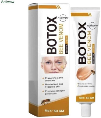 ACTIWOW Bee Venom Botox Cream: Reduce Fine Lines and Wrinkles Instantly(50 g)