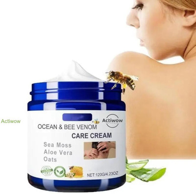 ACTIWOW Bee Venom Ocean Cream for Beard Hydration and Shine Amplification(50 g)