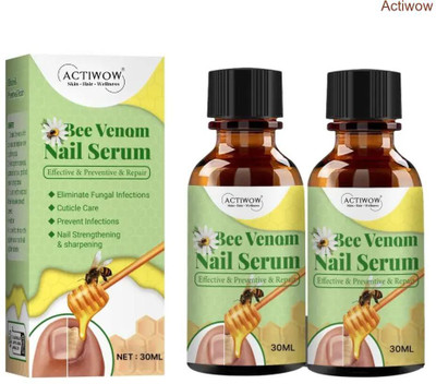 ACTIWOW Bee Venom Nail Serum Hydrating & Revitalizing Nail Solution A001(20 ml)