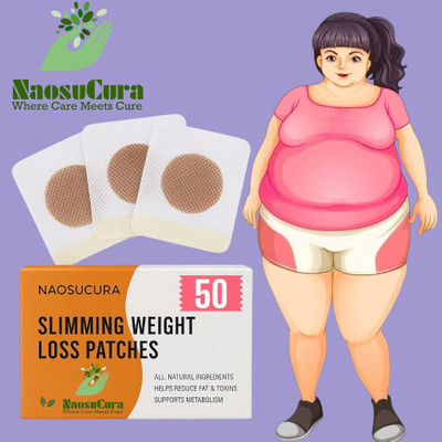 Naosucura All-Natural Weight Control Patch For Men And Women | 50 Patch Pack Plaster & Patch(50 x 1 Patches)