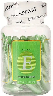 YAWI Skin Hydrating and Moisturizing 60 Capsules of Vitamin E(24 g)