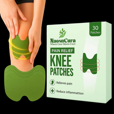 Naosucura 30 Knee and Leg Pain Relief Patches for Workers, Athletes and Older Adults Plaster & Patch(30 x 1 Patches)