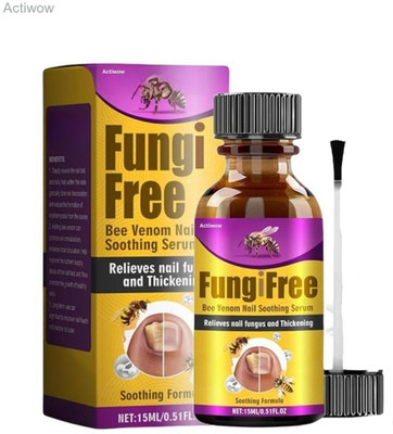 ACTIWOW Fungi Free Bee Venom Nail Serum Power Repair for Weak, Brittle Nails(30 ml)