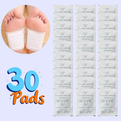 FlyTouch Pack of 30 Foot Patches Gentle Soft Comfortable Travel Friendly Use(300 g)