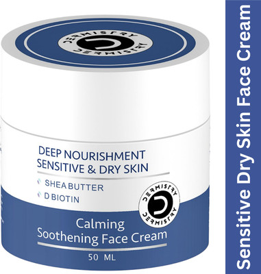 DERMISTRY Sensitive Dry & Very Dry Skin Deep Hydration Face Cream Shea Butter Smoothness(50 ml)