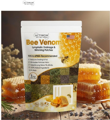 ACTIWOW Bee Venom Foot Patches Start the Day With a Clean System SKT(100 g)