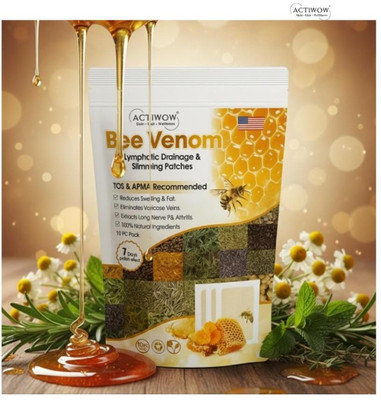 ACTIWOW Bee Venom Foot Patches Cleanse Your Inner System Without Hassle SKT(100 g)