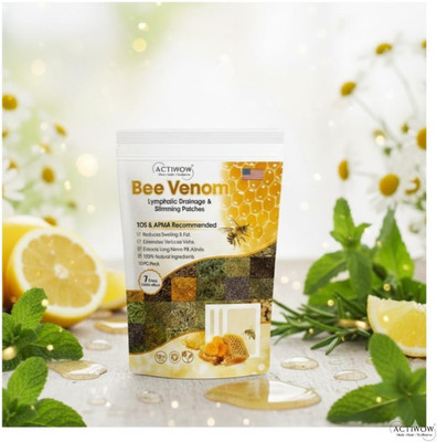 ACTIWOW Bee Venom Foot Patches Get the Wellness Boost Your Body Needs SKT(100 g)