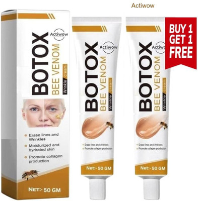 ACTIWOW Bee Venom Botox: Reveal a Younger You with Every Application 1 Tube Free(50 g)