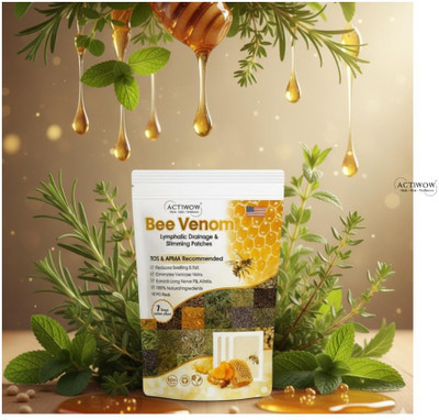 ACTIWOW Bee Venom Foot Patches Gently Heal the System While You Sleep SKT(100 g)