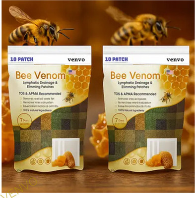 venvo Bee Venom Foot Patches Body Clear Detox (20 patches)(200 g)