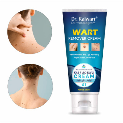 Dr.kaiwat Wart Remover Cream - Remove Warts and Tags Painlessly, Rapid Action, Inside-out(100 g)